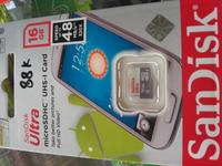 Gambar microsd sandisk ultra 16 gb dari PASMURAH KAJEN (HAQI) undefined 1 Tokopedia