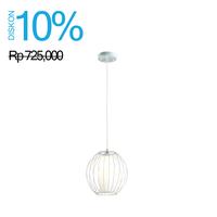Gambar Lampu Gantung Pendant Lamp Steel and Glass White 3+DL-P2659S-WH-AH dari 3plusprojects undefined 2 Tokopedia