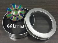 Gambar Fidget spinner rainbow metallic dari Lisa Euton undefined 2 Tokopedia