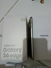 Gambar Samsung S6 Edge Gold lengkap mulus normal murah aman shadow tipis dari Alvin Sanjaya Cell undefined 3 Tokopedia