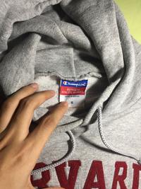 Gambar Champion x Harvard University Hoodie Grey dari Thriftlifting undefined 2 Tokopedia