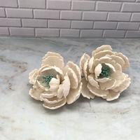Gambar Gumpaste bunga Peony dekorasi kue tart / kue ulang tahun - Biru Muda dari DeFleur Gumpaste undefined 4 Tokopedia