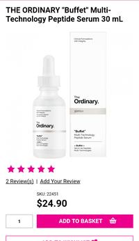 Gambar The Ordinary Buffet Multi technology peptide serum 30 ml dari nopiria undefined 3 Tokopedia