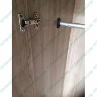 Gambar lemari kayu anak kost kosan 2 pintu baju pakaian pendek 120 cm bandung dari Kota Harum Meubel undefined 5 Tokopedia