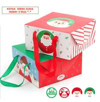 Gambar KOTAK NATAL, KOTAK KADO NATAL, X'MAS SOUVENIR BOX, KOTAK KARTON CAKE dari KAYO Celestial undefined 2 Tokopedia