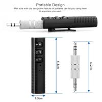 Gambar Bluetooth Wireless Audio Jack Dongle Music Receiver AUX 3.5mm dari autolook undefined 2 Tokopedia