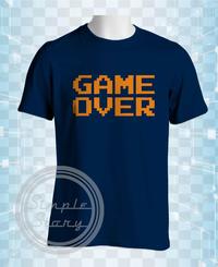 Gambar Baju Distro Kaos Game Over 8bit dari Siladamas undefined 4 Tokopedia