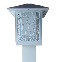 Gambar Lawn Gate Lamp Outdoor / Garden Lamp / Lampu Taman 3+FR8706A-WH - Hitam dari 3plusprojects undefined 3 Tokopedia