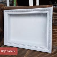 Gambar Frame / Bingkai 35x100cm Box 3D, Pigura 3D Ukir. - Putih, Landscape dari Raja Gallery undefined 2 Tokopedia