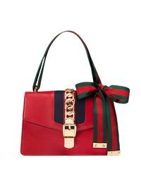 Gambar GUCCI SYLVIE MEDIUM RED SHOULDER BAG dari Luxury Grails undefined 1 Tokopedia