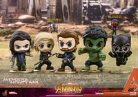 Gambar HOT TOYS COSBABY SET AVENGERS INFINITY WAR CAPTAIN AMERICA HULK ETC dari WenWen Shops undefined 1 Tokopedia