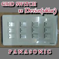 Gambar grid switch panasonic 12 saklar set dari Sinar Surya LTC undefined 1 Tokopedia