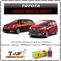 Gambar Toyota Red Mica Metallic Cat Oles T-Up Automotive Paint dari Auto Repaint Shop undefined 3 Tokopedia
