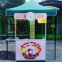 Gambar Paket Booth gerobak meja portable dan tenda lipat dari Solo Advertising undefined 1 Tokopedia