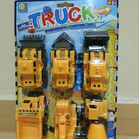 Gambar MAINAN TRUK ANAK-SET TRUCK CONSTRUCSION-MAINAN KENDARAAN KONSTRUKSI dari 2 brother shopp undefined 3 Tokopedia