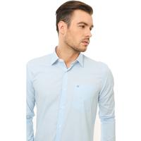 Gambar Johnwin - Slim Fit - Kemeja Formal - Motif Garis Halus - Biru - Biru Muda, M dari Johnwin undefined 4 Tokopedia