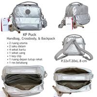 Gambar Kipling Puck Grade Ori Tas Kipling 3 Fungsi Selempang Ransel Handbag - metallic stone dari Dunia Kipling undefined 3 Tokopedia