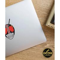 Gambar cutting sticker KAMEN RIDER BLACK head dari Cutter Exclusive undefined 3 Tokopedia