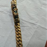 Gambar gelang pria bahan kuningan asli model naga dari mukena bukittinggi sumbar undefined 4 Tokopedia