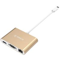 Gambar Orico RCNB Type-C to VGA, HDMI, RJ45, Type-C PD, Type-A Adapter dari Enter Komputer Official undefined 3 Tokopedia
