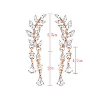 Gambar Anting Tindik Simetris Gold Leaf Dangle Earring Beauty - lovely crown dari amefurashi undefined 5 Tokopedia