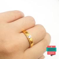 Gambar Terlaris Cincin nikah elegant dengan permata Keren dari Jofean Shop undefined 2 Tokopedia