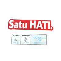 Gambar Sticker (Mark Satu Hati 120mm Type 1) - CBR 150R K45G & CBR 150R K45N dari Honda Cengkareng undefined 1 Tokopedia