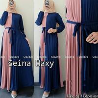 Gambar SIENA MAXY MUSLIM PLISKET / BAJU GAMIS REMAJA / DRESS MODERN dari Rahyastore.id undefined 2 Tokopedia