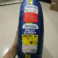 Gambar PAKETAN BAN LUAR MICHELIN PILOT STREET UK 120/70-17&90/80-17/2 PENTIL dari PGX MOTOR SPORTS undefined 1 Tokopedia