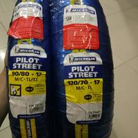 Gambar PAKETAN BAN LUAR MICHELIN PILOT STREET UK 120/70-17&90/80-17/2 PENTIL dari PGX MOTOR SPORTS undefined 3 Tokopedia