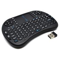 Gambar Taffware Mini Keyboard Wireless 2.4GHz Touch Pad&Fungsi Mouse i8 Black dari Ishomura undefined 4 Tokopedia
