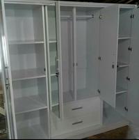 Gambar Lemari Pakaian 4 Pintu Pink new dari rajafurnitureminimalis undefined 2 Tokopedia