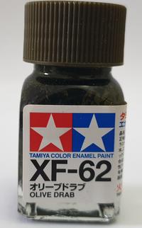 Gambar Tamiya Enamel XF62 Olive Drab 10 ML Cat Gundam Model Kit dari XYos undefined 2 Tokopedia