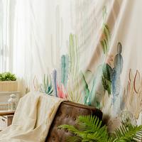 Gambar Polyester Tapestry Wall Hangings Cactus Home Decor Creative dari TOKOHJR undefined 3 Tokopedia