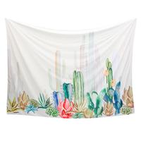 Gambar Polyester Tapestry Wall Hangings Cactus Home Decor Creative dari TOKOHJR undefined 2 Tokopedia