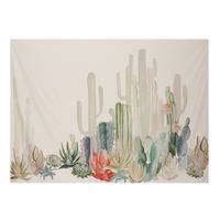 Gambar Polyester Tapestry Wall Hangings Cactus Home Decor Creative dari TOKOHJR undefined 1 Tokopedia