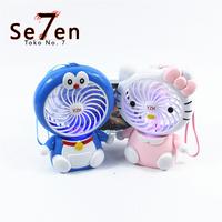 Gambar Kipas Angin Karakter Lampu LED Mini Fan Portable 1180 - Biru Doraemon dari Toko No.7 undefined 1 Tokopedia