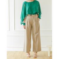 Gambar Yuan Market - Pinstripe Flare Pants - Black, S dari Yuan Market undefined 3 Tokopedia