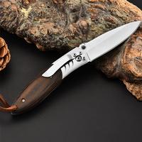 Gambar 7quot Mini Survival Hunting Knife Portable Key Edc Stainless Fold dari Nur-dream undefined 4 Tokopedia