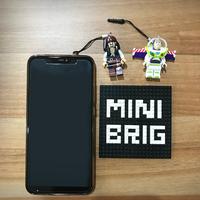Gambar G1-560 Gantungan HP Lego - Jack Audio Plug - Dust Plug - dari @MINIBRIG undefined 2 Tokopedia