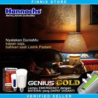Gambar Hannochs Genius Gold Lampu Bohlam LED Emergency 9 watt - Fungsi AC DC dari Finnix Store undefined 3 Tokopedia