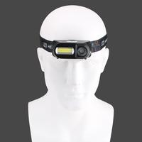 Gambar NEW SENTER KEPALA COB LED / Headlamp dobel LED 3 Modes COB USB Charger - HANYA HEADLAMP dari Sungai Kuning undefined 2 Tokopedia