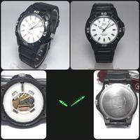 Gambar QnQ Original. Quartz Movement. Diver Model. White n Black. dari Gig'stones undefined 1 Tokopedia