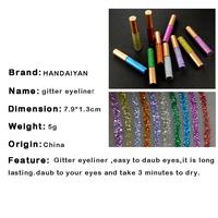 Gambar Eyeliner Cair Warna Glitter Metalik Anti Air dari Aghista Official undefined 4 Tokopedia