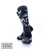 Gambar CoolDeSocks Original | Kaos Kaki Pria - Black and White Petals dari CoolDeSocks undefined 3 Tokopedia