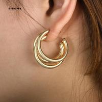 Gambar Anting Bulat Simple untuk Wanita / Pesta / Hadiah Ulang Tahun dari Raja Oline Shop undefined 3 Tokopedia