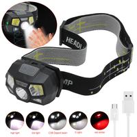 Gambar Senter Kepala USB sensor gerak / Headlamp XPE COB recharge 10000 lumen dari Sungai Kuning undefined 3 Tokopedia