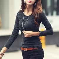 Gambar korea musim gugur musim dingin lengan panjang fashion wanita kaos dari Rumah Letisa undefined 4 Tokopedia
