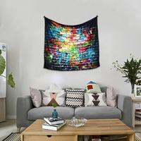 Gambar HJR Wall Hanging Colorful Brick Psychedelic Art Bedroom Decor dari TOKOHJR undefined 2 Tokopedia