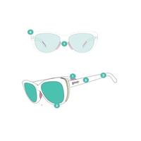 Gambar kacamata lari sport sunglass hitam pria dan wanita goodr runways dari Goodr_id undefined 3 Tokopedia